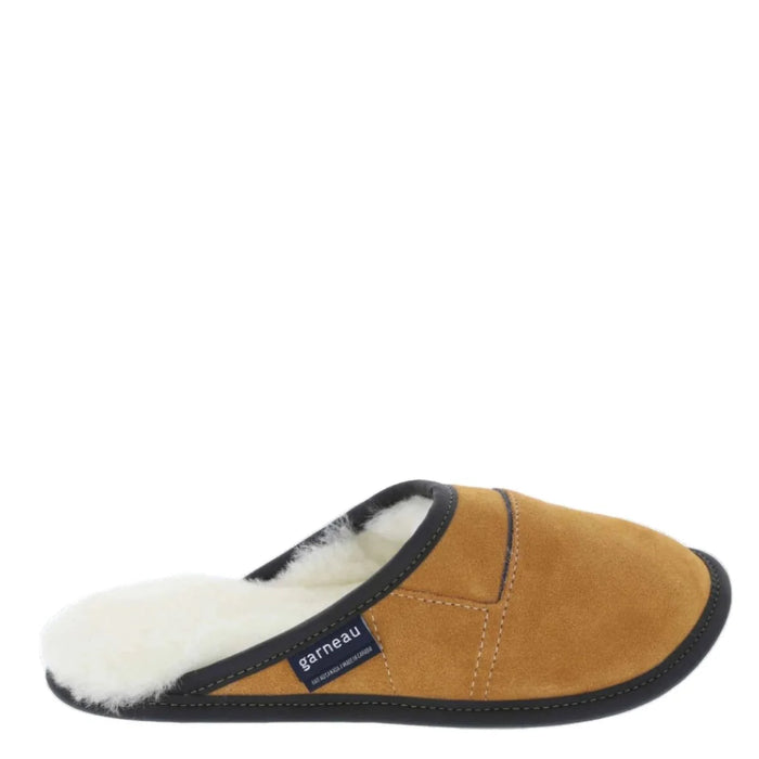 Women 350: Two-Tone Suede Mule Slippers