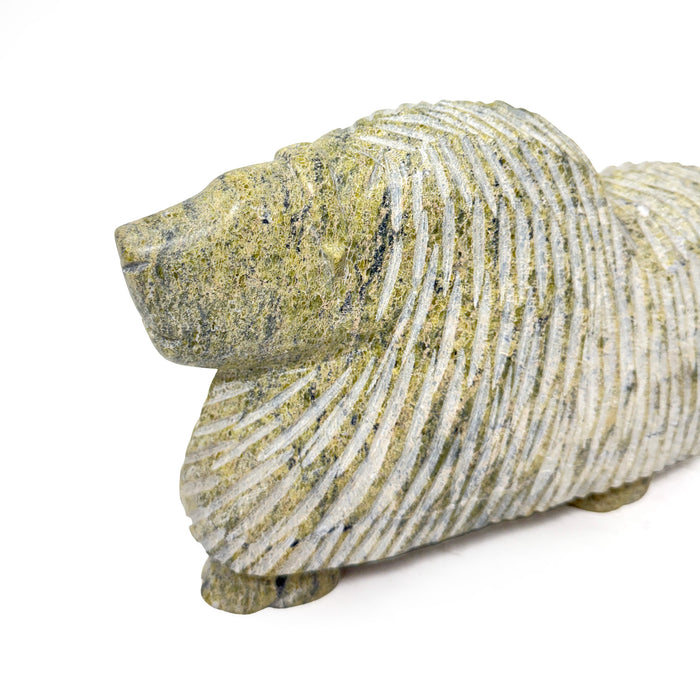 Musk Ox Carving by Pits Qimirpik