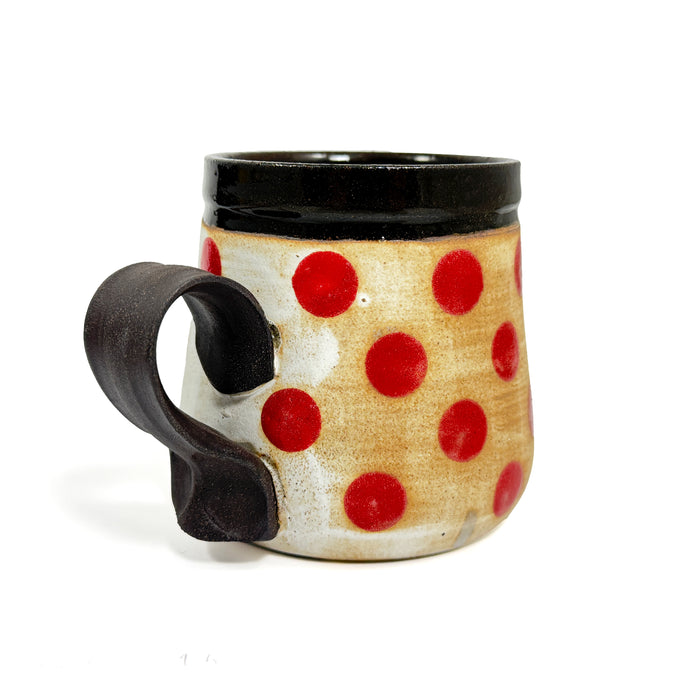 Red Polka Dot Mug