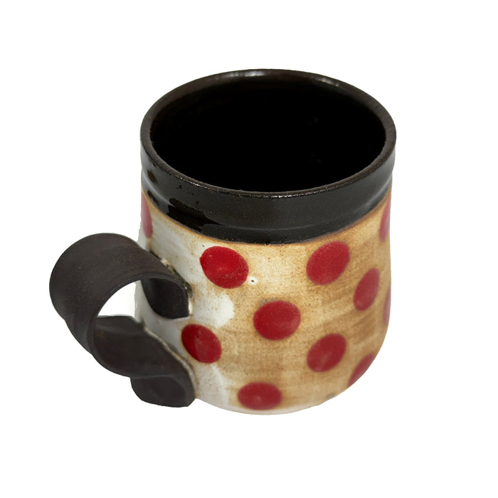 Red Polka Dot Mug