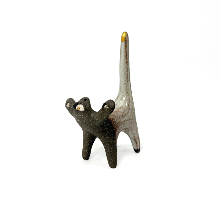 Stoneware Creature Ring Holder