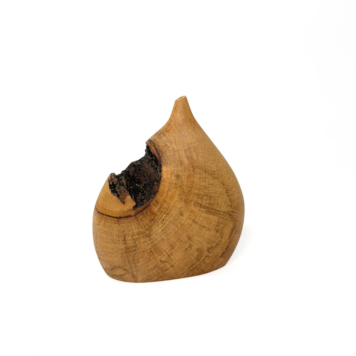 Small Wooden Bud Vase - 1