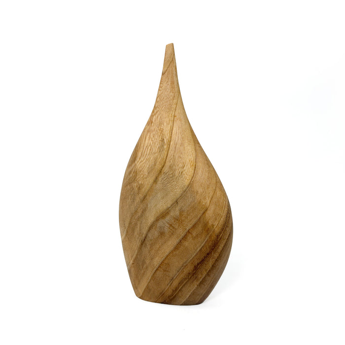 Small Wooden Bud Vase - 2