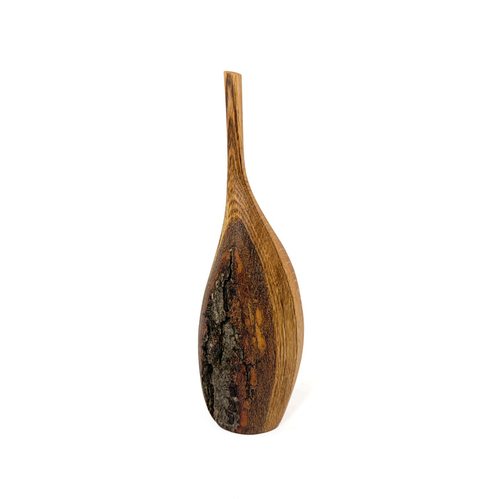 Small Wooden Bud Vase - 3