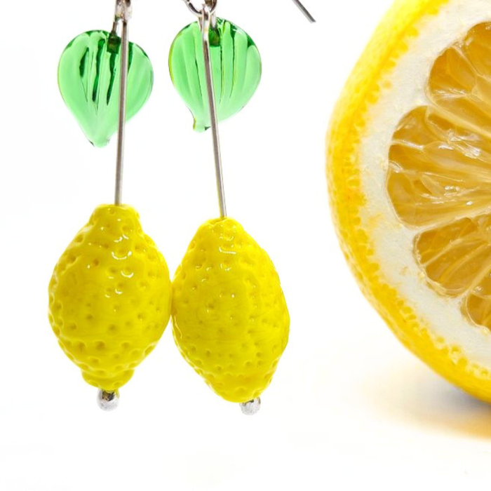 Lemon Earrings