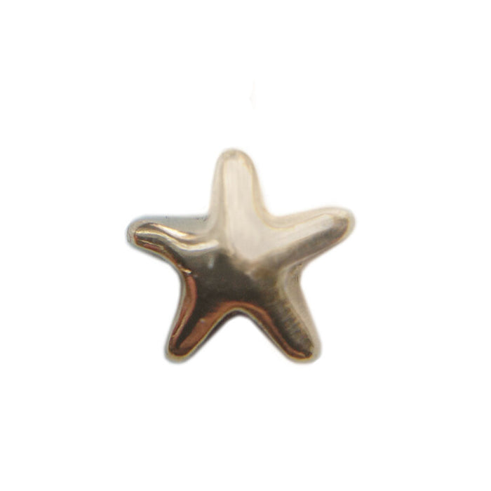 Ear single 14K STAR STUD