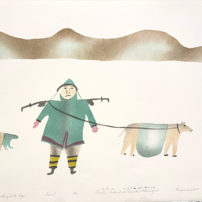 Travelling With Dogs Print