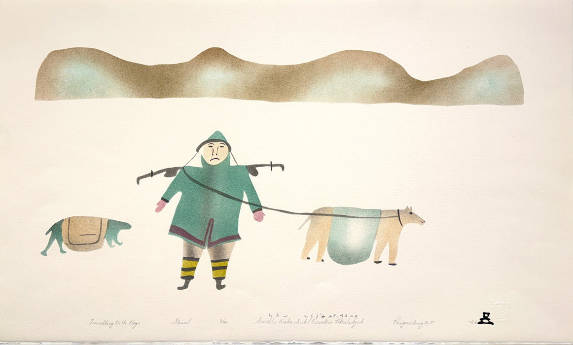 Travelling With Dogs Print