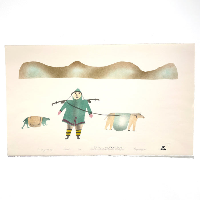 Travelling With Dogs Print