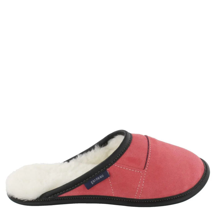 Women 350: Two-Tone Suede Mule Slippers