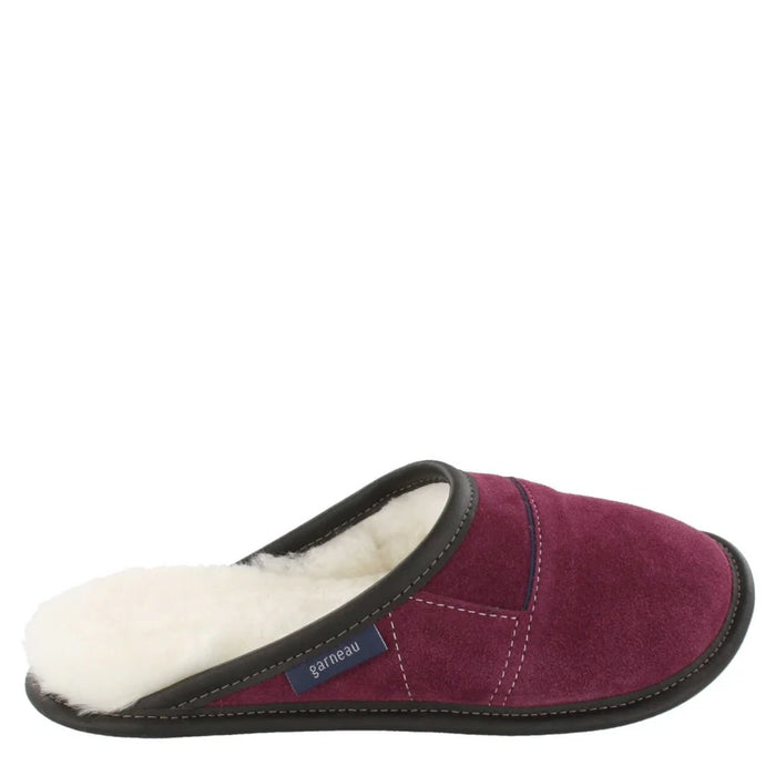 Women 350: Two-Tone Suede Mule Slippers