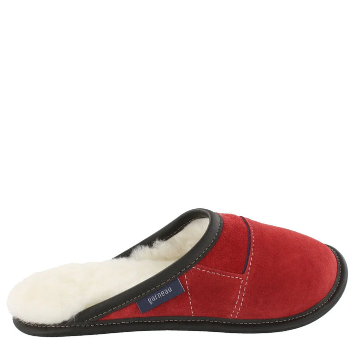 Men 350: Two-Tone Suede Mule Slippers