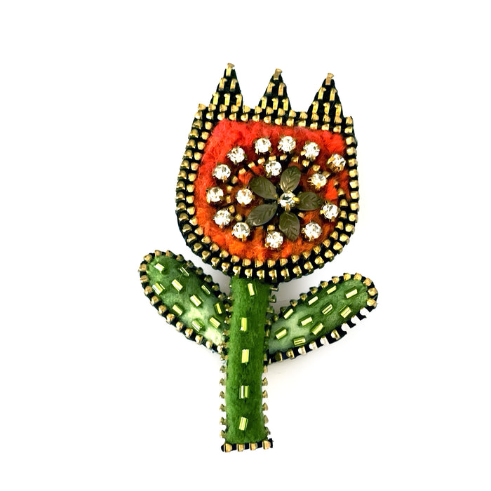 Tulip Brooch