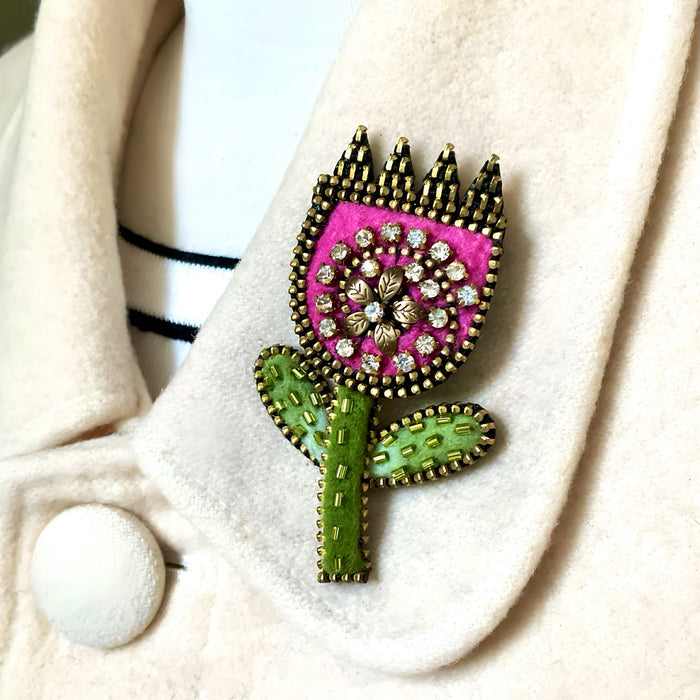 Tulip Brooch