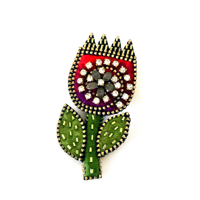 Tulip Brooch