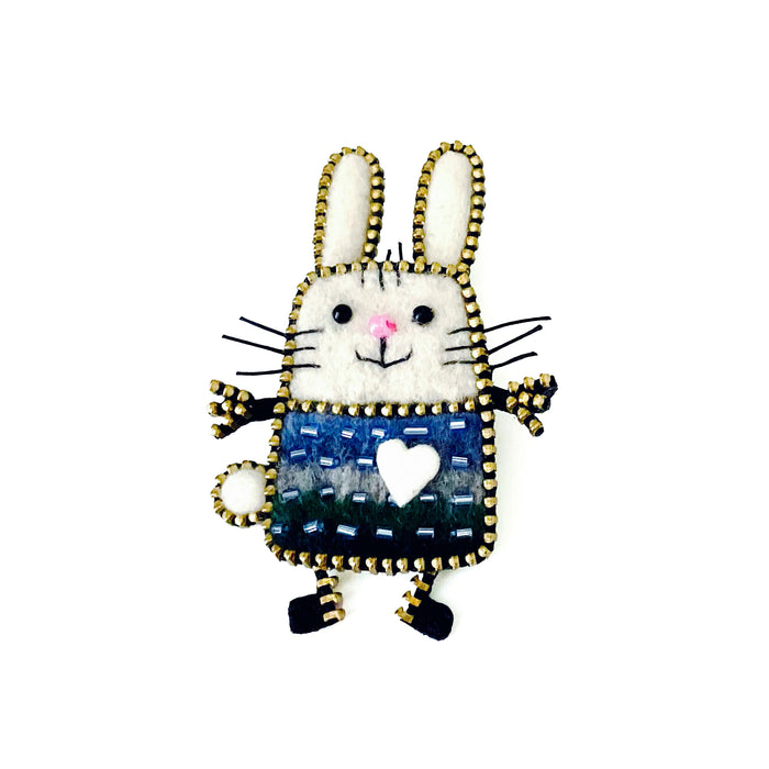 Bunny Brooch