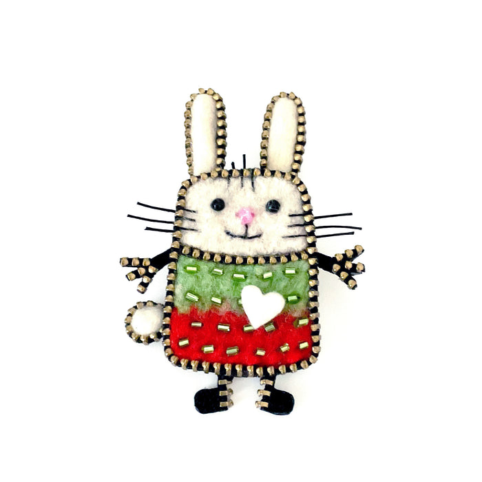 Bunny Brooch