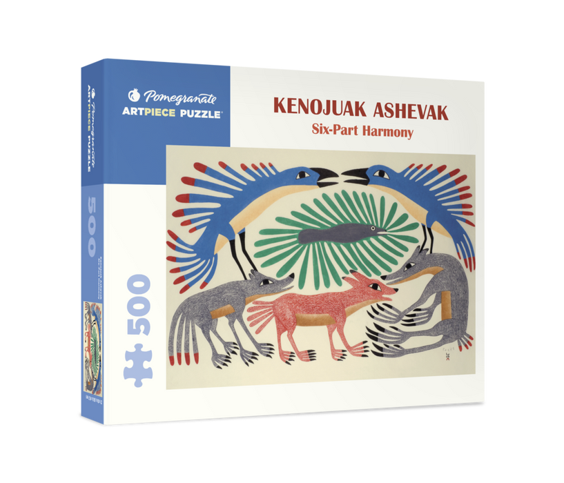 Kenojuak Ashevak: Six-Part Harmony 500-Piece Jigsaw Puzzle