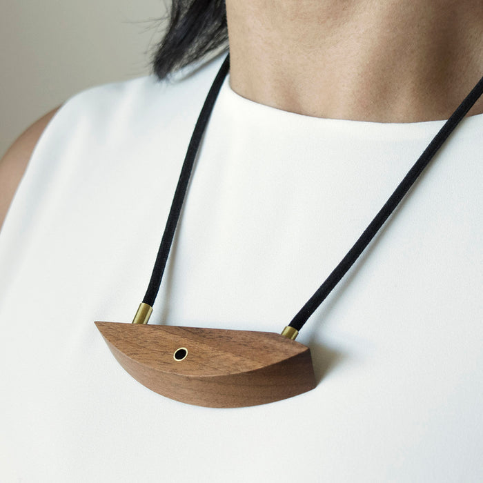 Calipso Necklace - Walnut