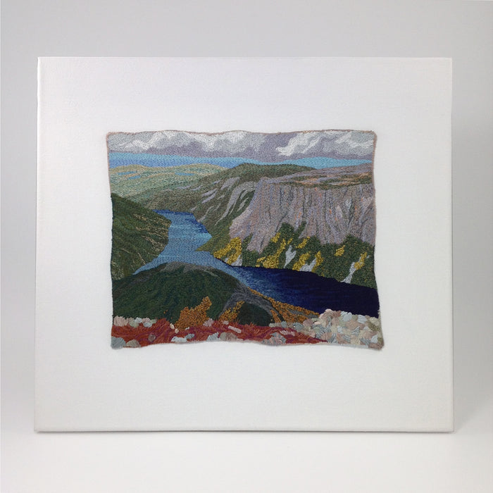 Ink Dark Pond, Ten Mile Pond from Gros Morne, NL Wall Hanging