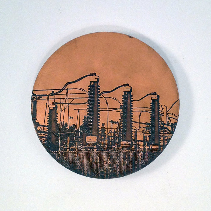 Etched Copper Wall Hanging