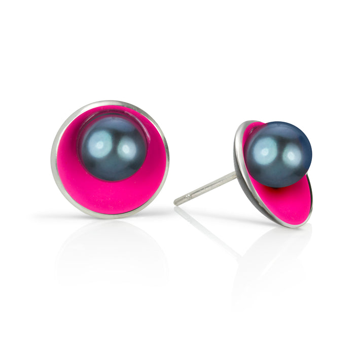 Pop! Pearl Stud Earrings