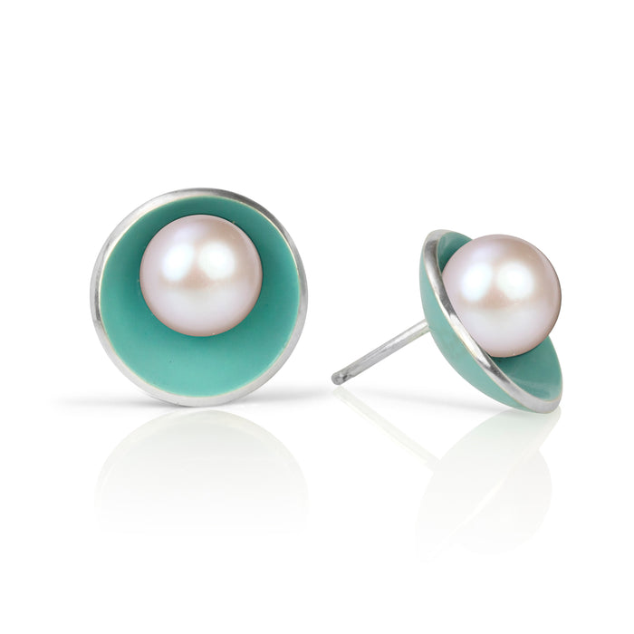 Pop! Pearl Stud Earrings