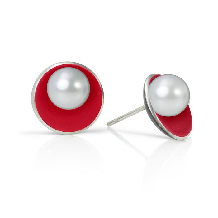 Pop! Pearl Stud Earrings