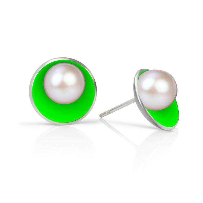 Pop! Pearl Stud Earrings