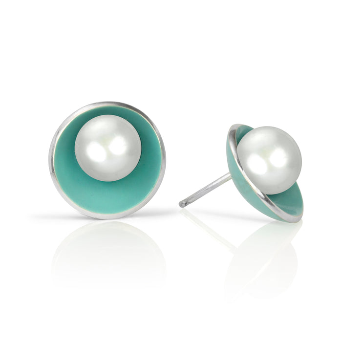 Pop! Pearl Stud Earrings