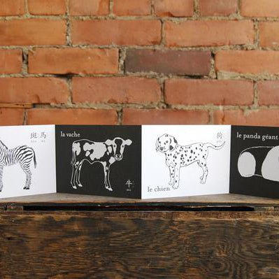 Tummy Time Accordion Cards for Baby